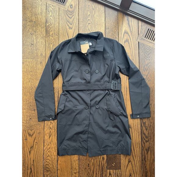 The North Face Women's City Rain Trench Coat Size Small New - Picture 1 of 6